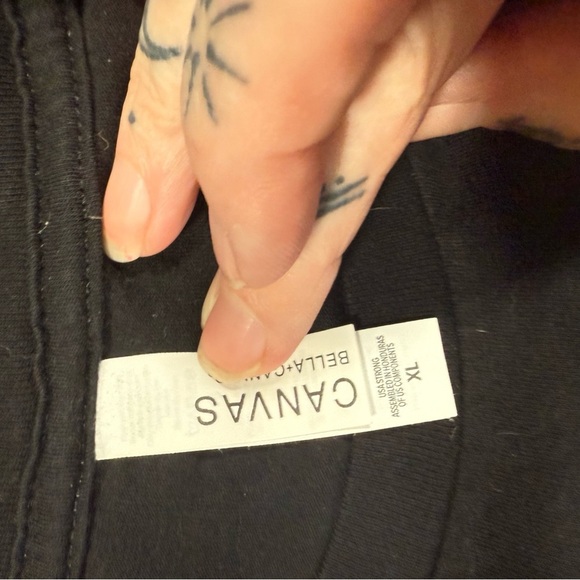 Bella Canvas Black Captain Skol Tee - Picture 6 of 6